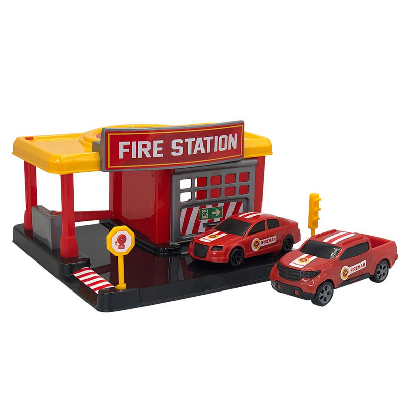 Brinquedo Estação de Bombeiro Fire Station (580)