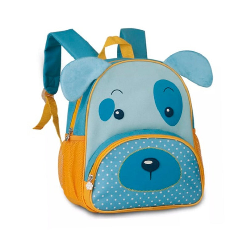 Mochila Infantil Com Alças - Cachorro Azul (CP2643D-AZ)